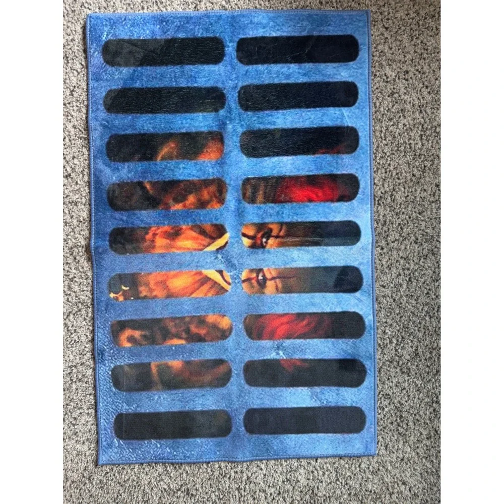 Halloween IT Stephen King Clown Pennywise Storm Drain Doormat 30x22 New MSRP $30